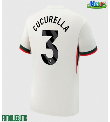 Chelsea Marc Cucurella #3 Bortatröja 2025-26 Kortärmad